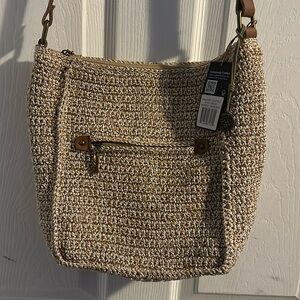 Sak Ashland Crochet Crossbody New